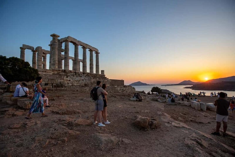 Athens: Cape Sounion & Temple of Poseidon Sunset Experience - Visiting the Temple of Poseidon