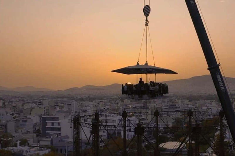 Athens: Dinner in the Sky Experience - The Experience: Pros and Cons