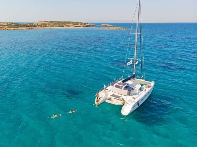 Athens Full-day catamaran cruise with meal & drinks - The Experience on the Water