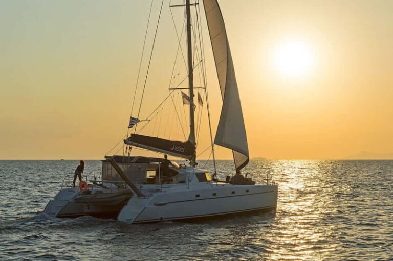 Athens: Half-Day Sunset Catamaran Cruise with Meal & Drinks - Practical Details and What to Expect
