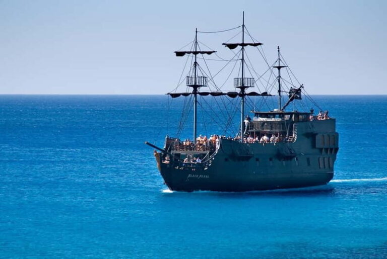 Ayia Napa: Black Pearl Pirate Boat Cruise with Cannon Show - The Itinerary Breakdown
