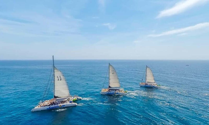 Barcelona: Catamaran Party Cruise with BBQ Meal - The Swimming Stop: A Highlight or Short Change?