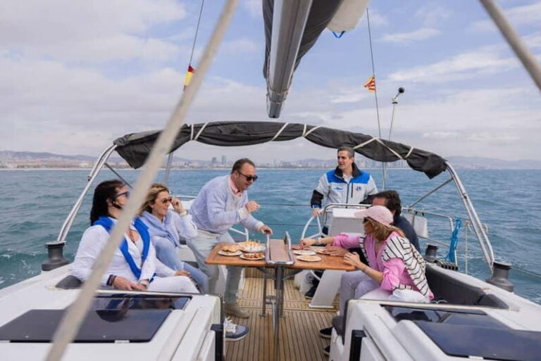 Barcelona: Luxury Sailing Experience from Port Olimpic - The Itinerary in Detail