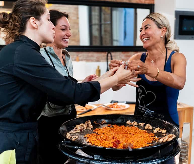 Barcelona Paella Class, Boqueria Tour, Mother-Daughter Chefs - What’s Included & Practical Details