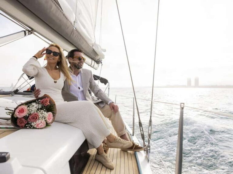 Barcelona: Romantic Private Experience on a Luxury Sailboat - The Itinerary: What You Can Expect