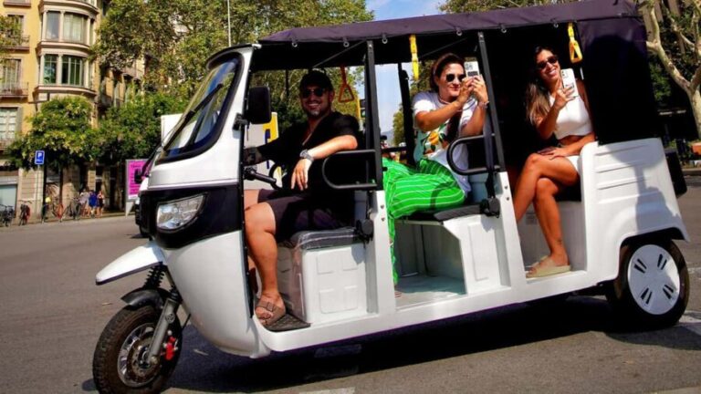 Barcelona: Small Group Tuk Tuk Tour - What Is the Barcelona Small Group Tuk Tuk Tour?