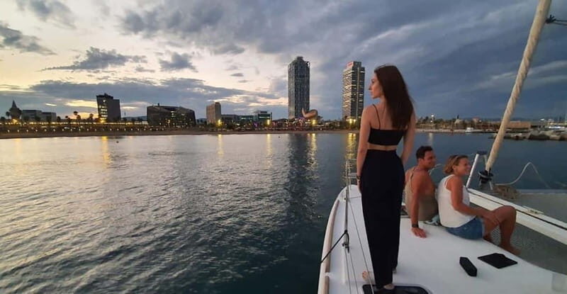 Barcelona: Sunset Catamaran Cruise with Drinks and Snacks - What It Feels Like to Be on Board