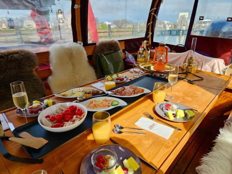 Basel Rhine: Brunch cruise on our boat Rhykönig - What to Expect During the Cruise