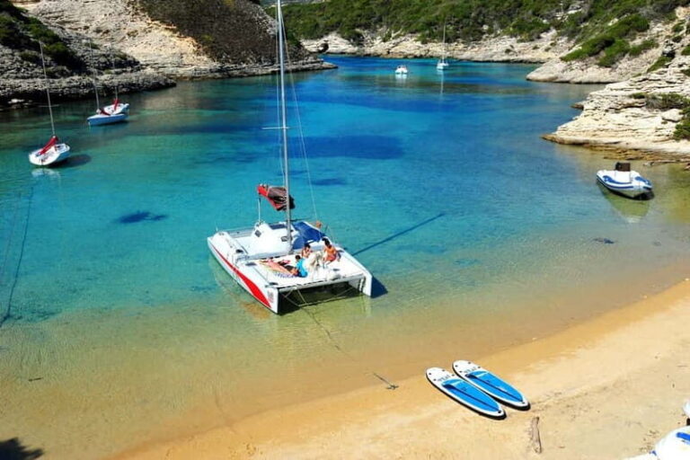 Bonifacio: Catamaran trip with snorkeling at the Lavezzi Islands - Detailed Breakdown of Itinerary