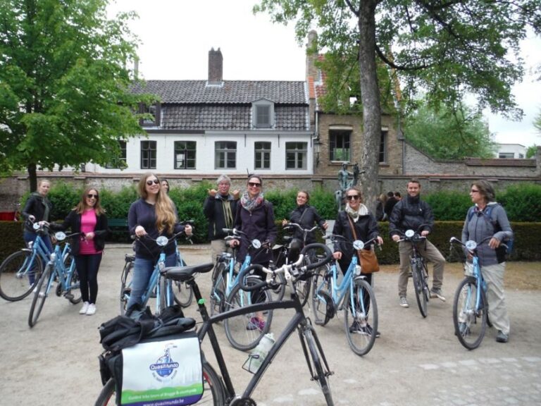 Bruges: Guided Bike Tour with a Local to Sights & Secrets - What to Expect: A Closer Look at the Itinerary and Experience