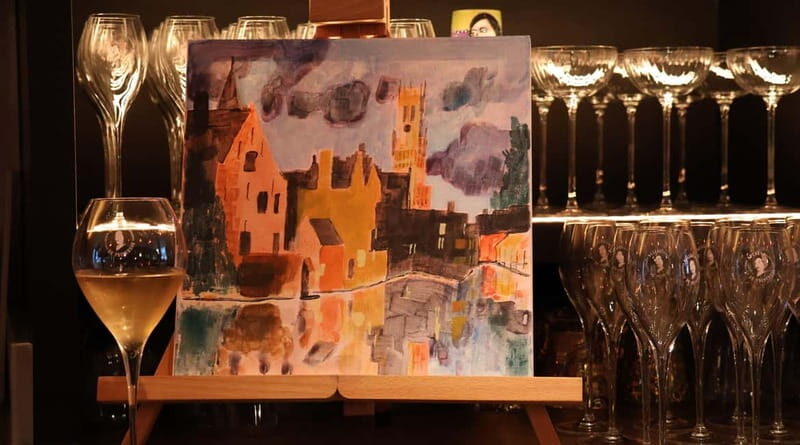 Bruges: Paint and Sip with Champagne and Chocolate - An Evening in Bruges: The Details