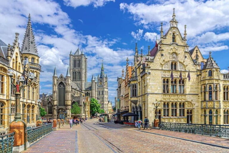 Brussels: Bruges & Ghent Tour with Cruise & Chocolate Visit - Transportation and Group Size