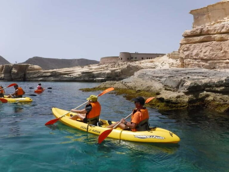 Cabo de Gata: Kayak and Snorkel Tour in the Natural Park - Detailed Breakdown of the Itinerary
