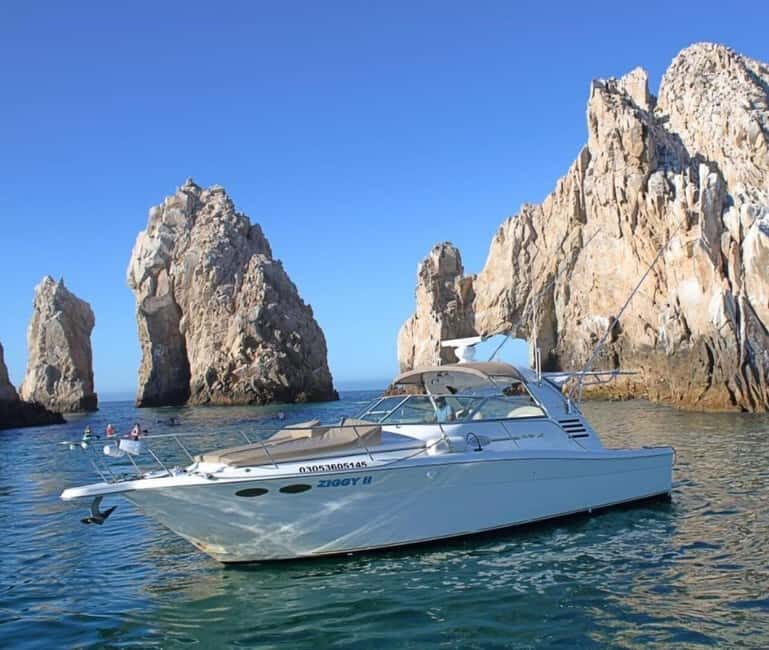 Cabo Private 36ft Yacht  Scenic Cruise & Relaxation - The Itinerary & Highlights