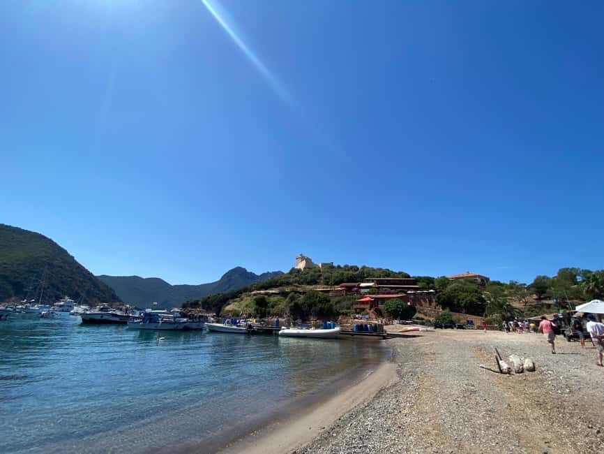 Calvi: Guided boat tour for 48 people to Scandola and Girolata - An Overview of the Experience