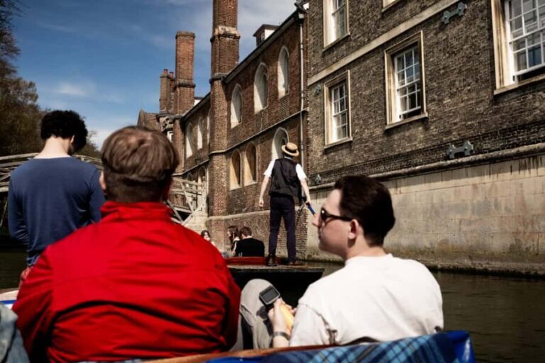 Cambridge: Punting Tour on the River Cam - What to Expect During the Tour