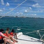 Cancun: Isla Mujeres Catamaran with buffet, drinks & snorkel - Setting Off on a Scenic Catamaran Journey