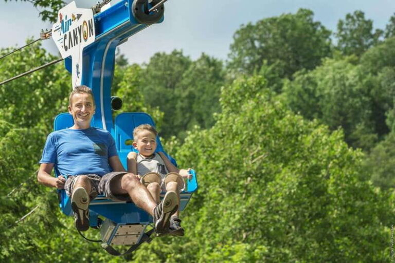 Canyon Sainte Anne: Air Canyon Ride with Park Entry - The Air Canyon Experience: Soaring Over the Canyon