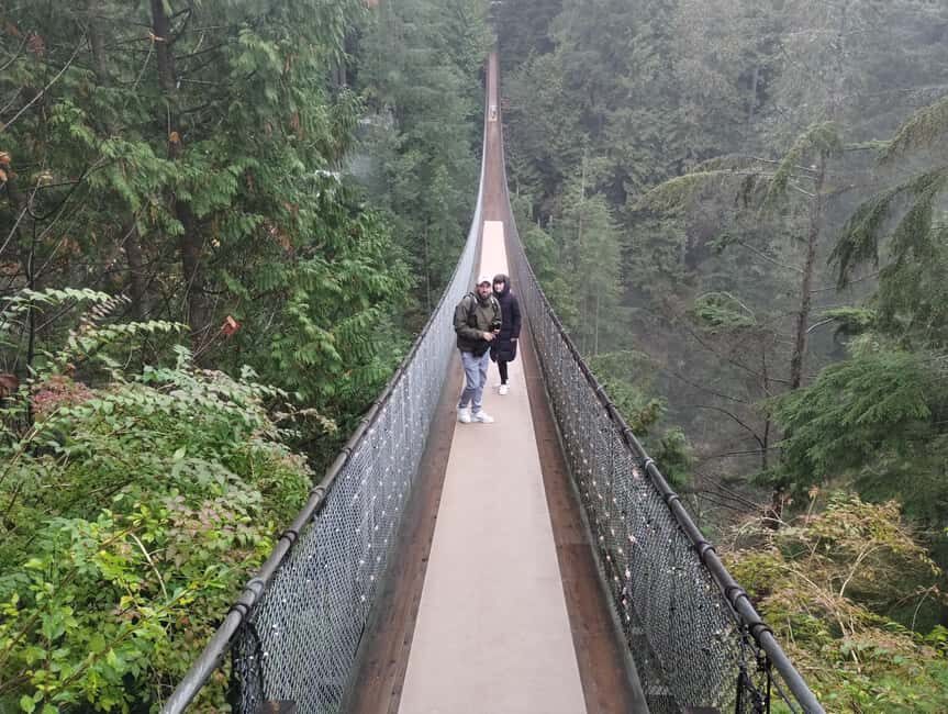 Capilano Suspension Br+Lake+Dam+Hachery/4in1/CAR/Small GROUP - What to Expect from the Experience