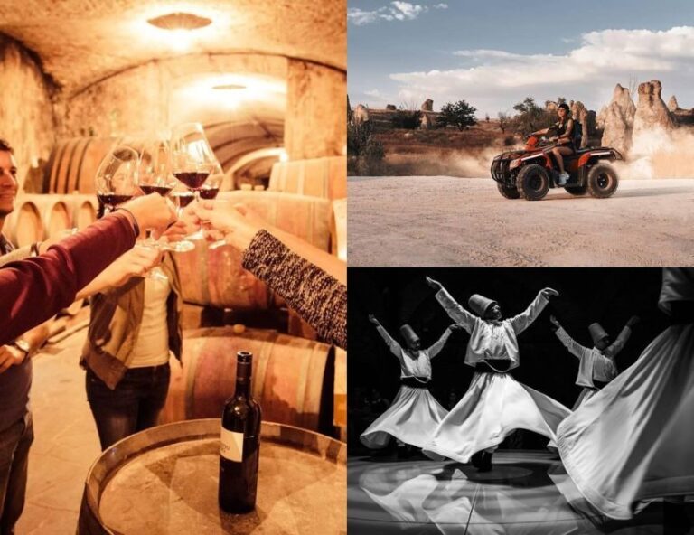 Cappadocia: Combo Tour with Wine Tasting and Adventure Tours - The adventure options