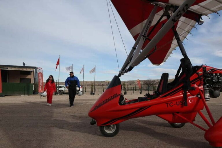 Cappadocia: Motor Paragliding Over Göreme w/Hotel Tranfers - Detailed Breakdown of the Itinerary