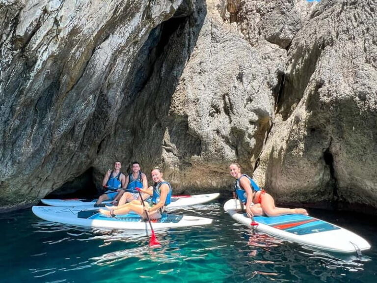 Capri: Caves and Beaches Paddle Board Tour. Photos included - Detailed Breakdown of the Itinerary