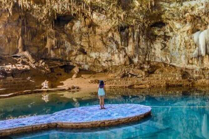 Cenotes Suytun & Valladolid, Private Round Trip and Tickets - The Open Cenote at Hacienda Oxman