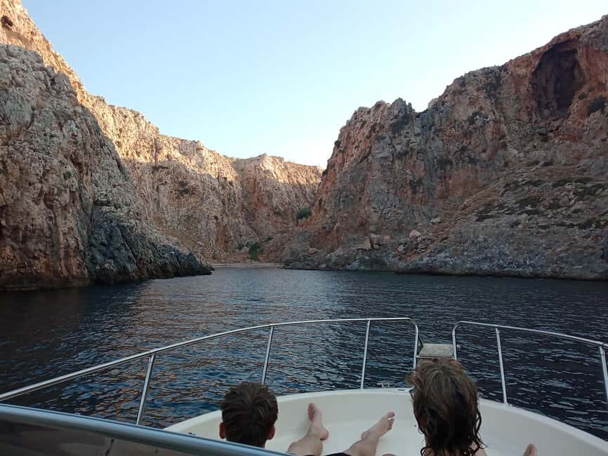 Chania,Kalyves-The Three Cove Boat Trip - Discovering the Highlights of the Three Cove Tour