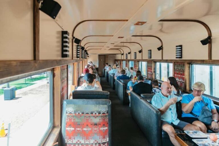 Clarkdale: Verde Canyon Railroad Train Ticket - Onboard Experience: Food, Drinks, and Comfort