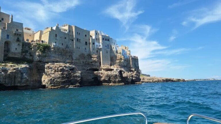 Coast and caves of Polignano:boat tours,drinks,swimming,music and fun - Detailed Breakdown of the Itinerary