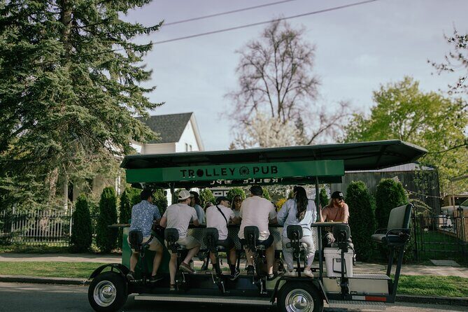 Coeur d'Alene Trolley Pub Party Bike Tour - The Itinerary and Route