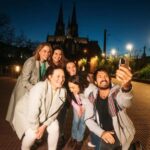 Cologne: Cologne Cathedral & Old Town in the evening  interactive tour with projector - A Modern Spin on Cologne’s Historic Old Town