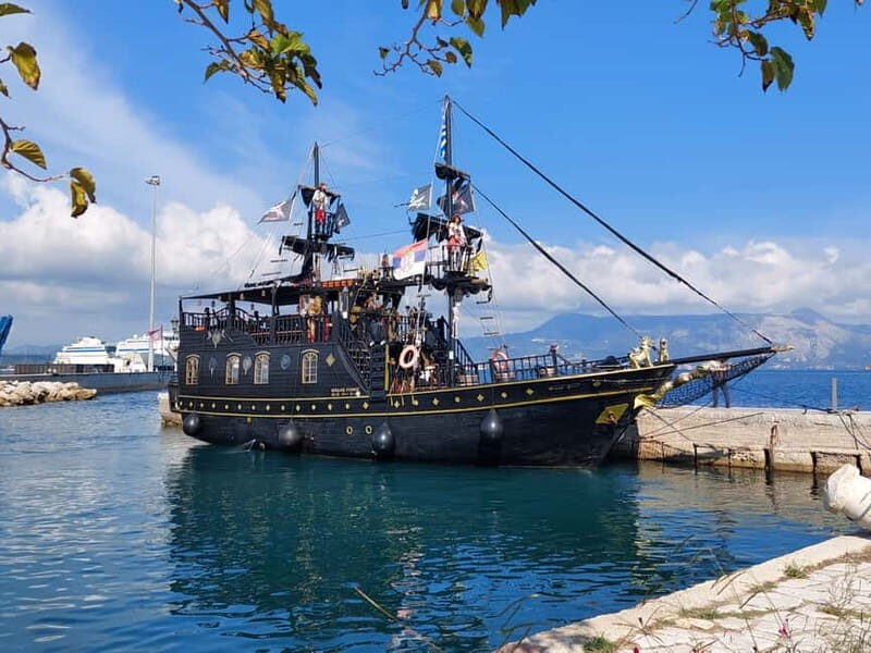 Corfu Town: 75 min. Pirate Ship Cruise around Corfu town - An Honest Look at the Corfu Pirate Ship Cruise