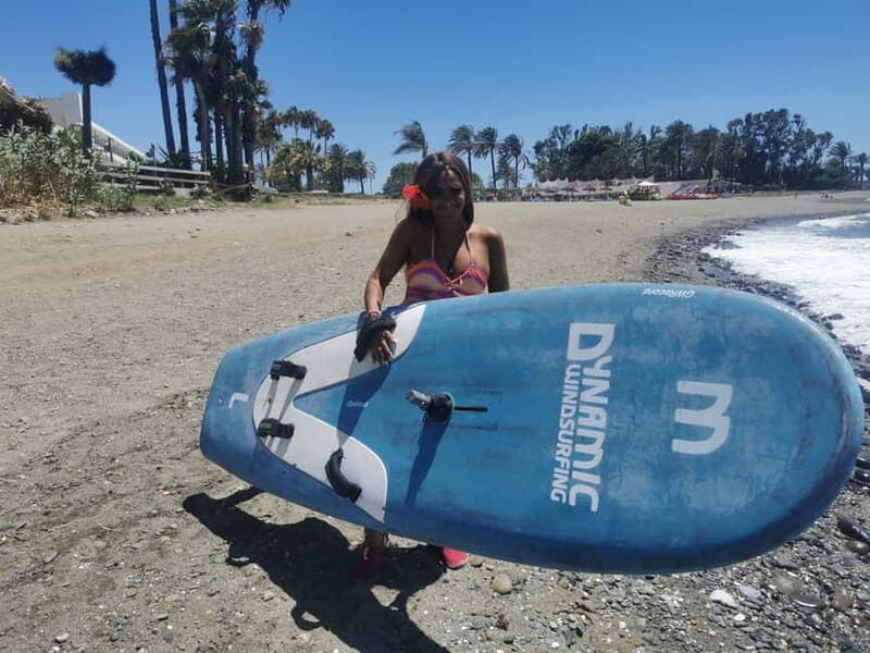 Costa del Sol: Beginner class Dynamic Windsurfing - Itinerary Breakdown: What to Expect