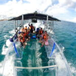 Cozumel: Transparent Boat Tour with Snorkeling and 2 Beers, Clear Boat - The Sunken Ships and Artificial Reefs