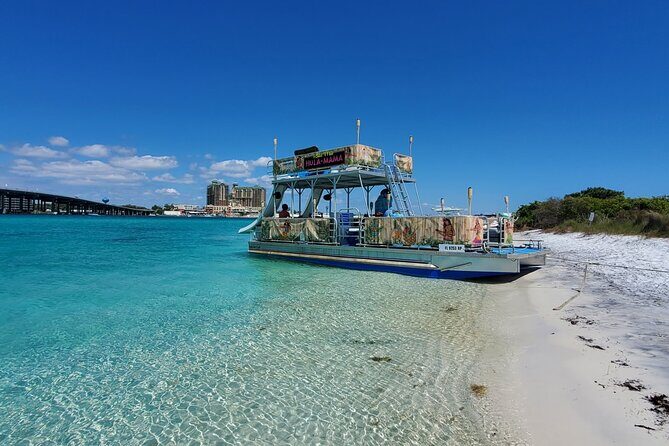 Crab Island Charter Four Hours! Double Decker Pontoon 2 Slides - What to Expect During the Tour