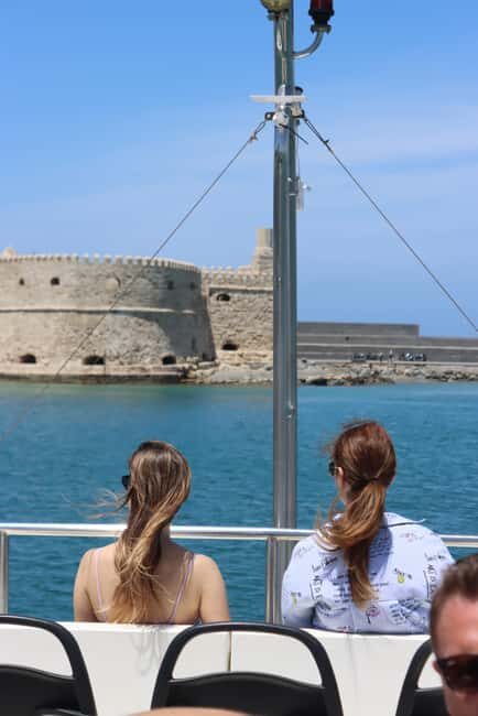 Crete: Scenic Coastline Cruise with Swimming Stop - The Itinerary in Detail