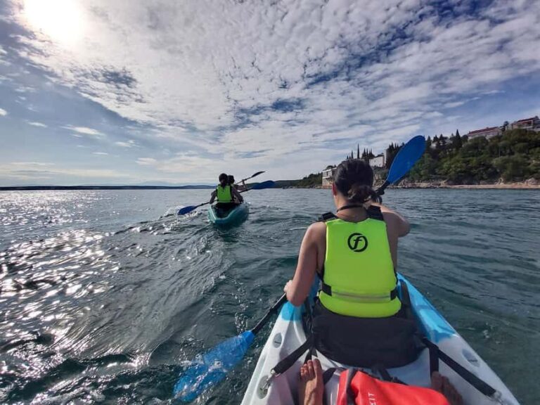 Crikvenica: Coastline Guided Kayak Tour with Viewpoint Hike - What’s Included & What to Bring