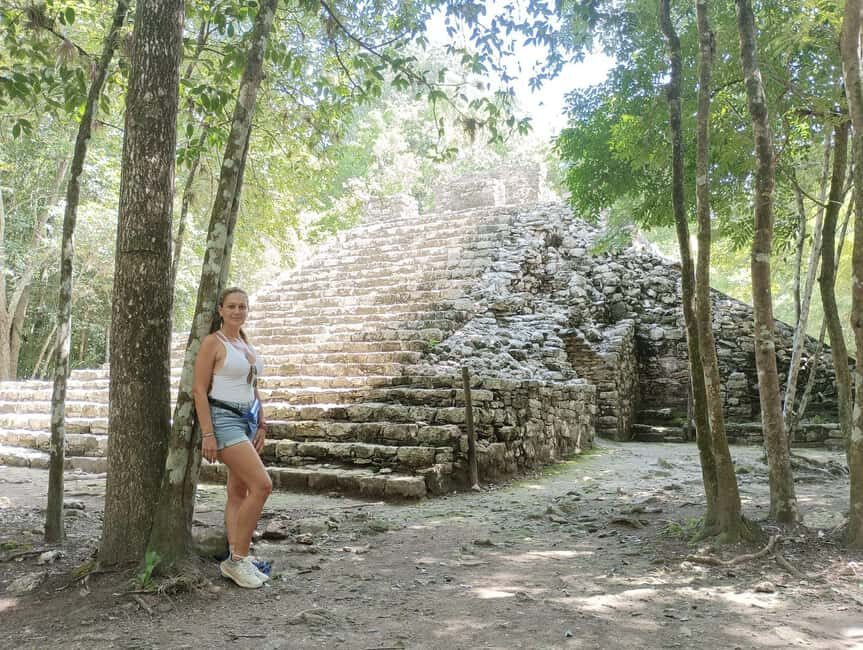 Deluxe Tulum, Coba & 5th Avenue from Cancun - Cooling Off in Cenote Kuxtal