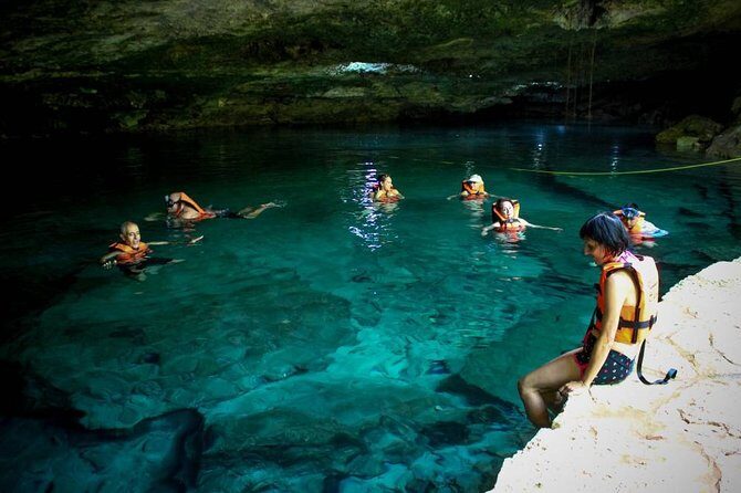 Discover a Mayan Adventure with cenotes & a lagoon. Snorkel & Buffet included. - The Overview