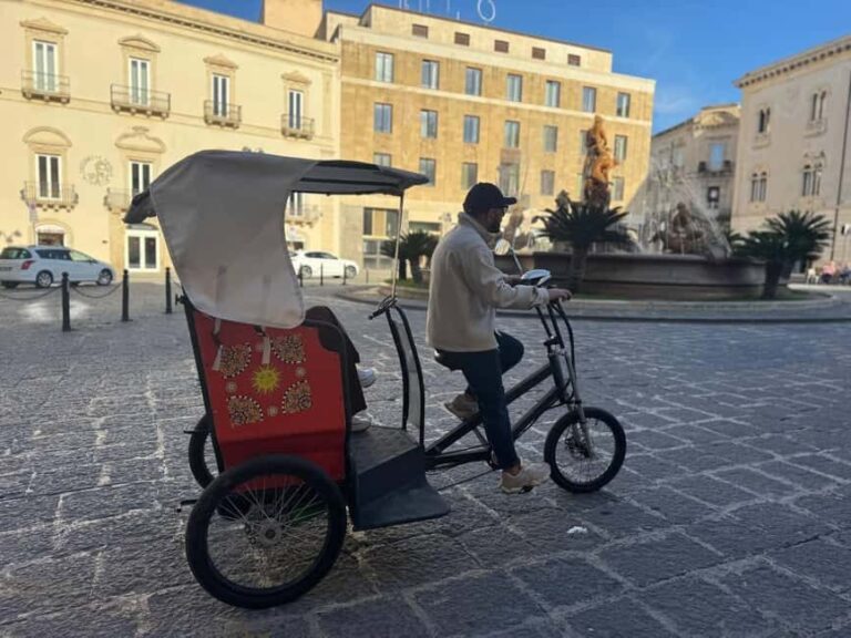 Discover the wonders of Ortigia: Tuk-Tuk tour through history and the sea. - The Itinerary: A Walkthrough of Highlights