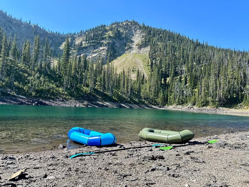 Doris Lake Hike with Pack-raft Float - Summiting Doris Mountain