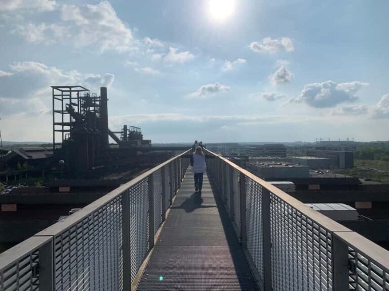 Dortmund: Skywalk and blast furnace backdrop - Climb to the Skywalk — 99 Steps to a View