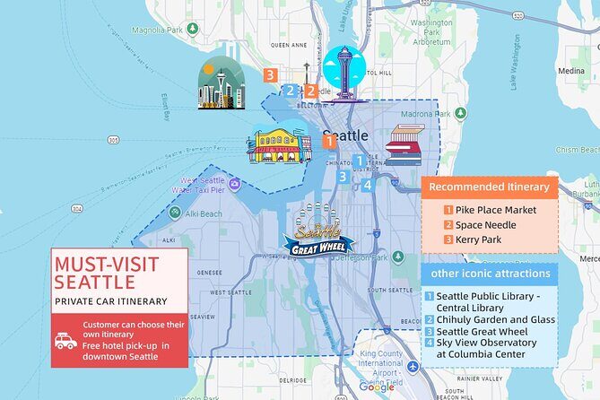 Downtown Seattle Full-Day Trip with Daily Chauffeur - Additional Insights from Reviews