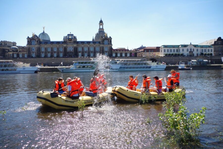 Dresden: Bootstour im Schlauchboot durch die Altstadt - Detailed Breakdown of the Experience