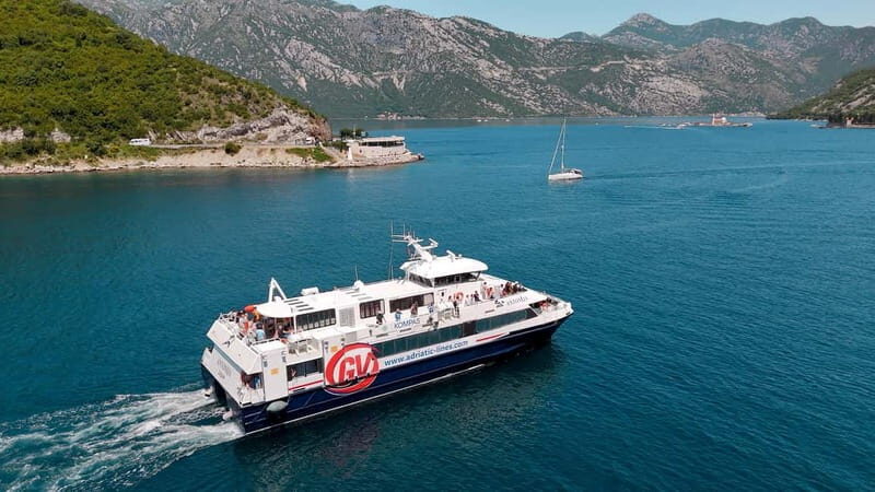 Dubrovnik to/from Kotor: Day Trip or One-Way by Fast Ferry - The Itinerary in Detail