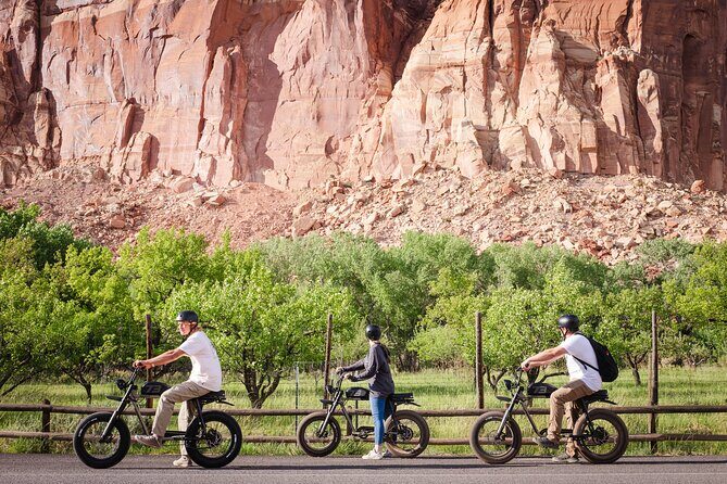 E-Bike Rentals in Capitol Reef  Easy Rides Thru Scenic Red Views - Highlights of the Tour