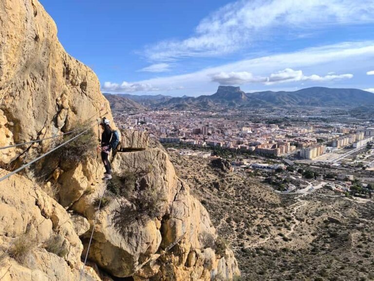 Elda: El Bolón via ferrata with zip line and abseiling - Practical Tips and What to Bring