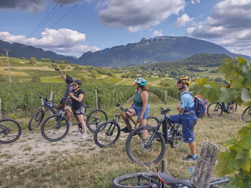 Electric-assisted mountain biking - The route and scenery