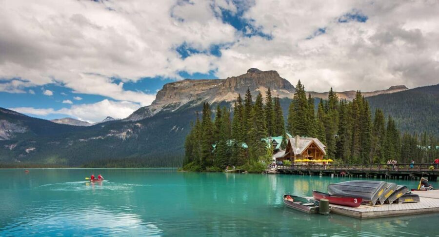 Emerald Lake,Lake Louise JohnstonCanyon&Banff Tour - Transportation and Logistics